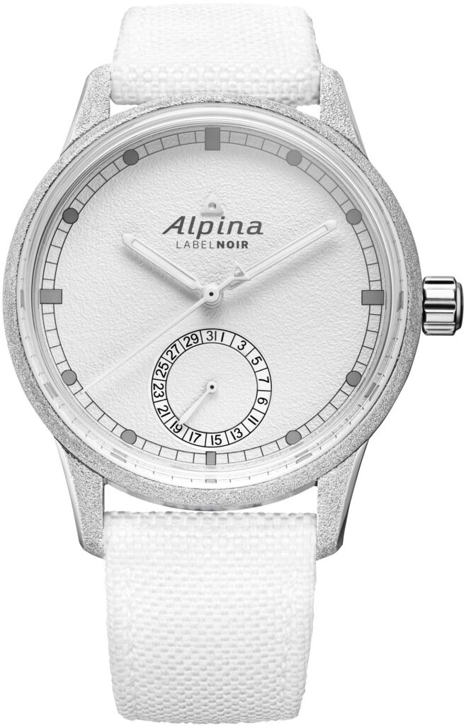 zegarek limitowany Alpina Alpiner Manufacture x Label Noir