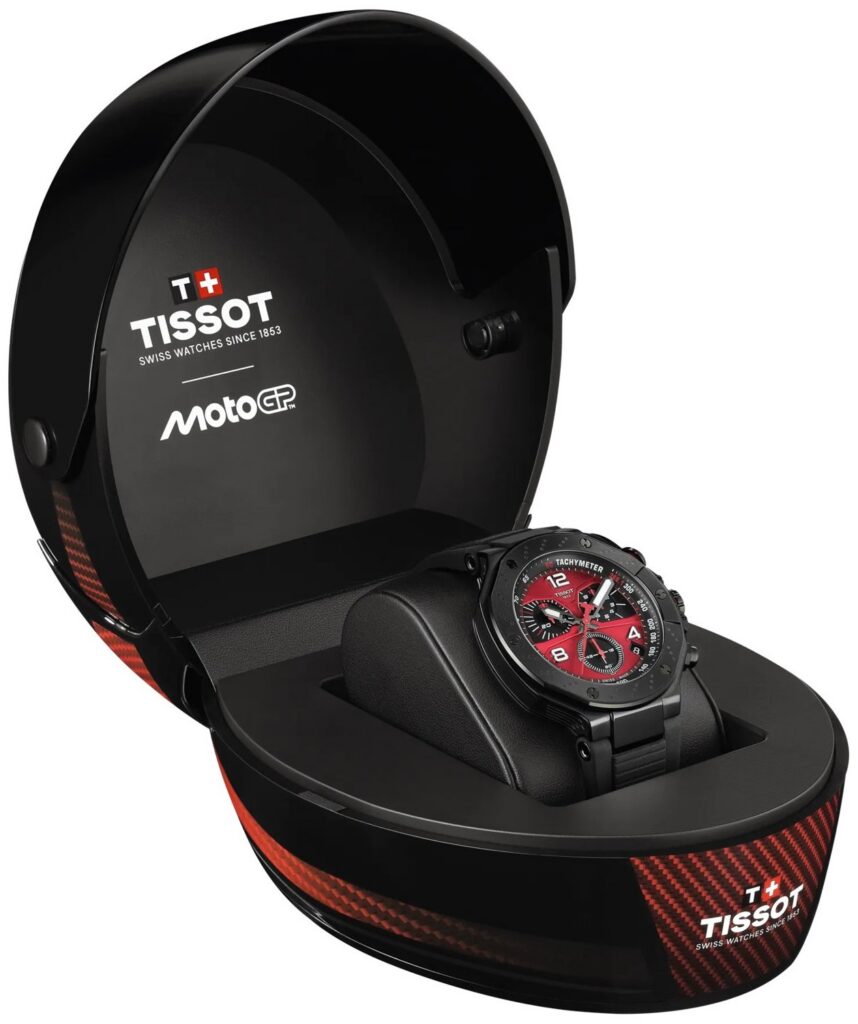 Pudełko kolekcjonerskie w kształcie kasku dla serii Tissot T-Race